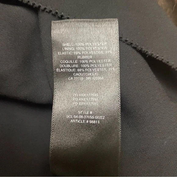 Aritzia Wilfred Tempest Black Long Sleeve Mini Dress - Picture 5 of 11